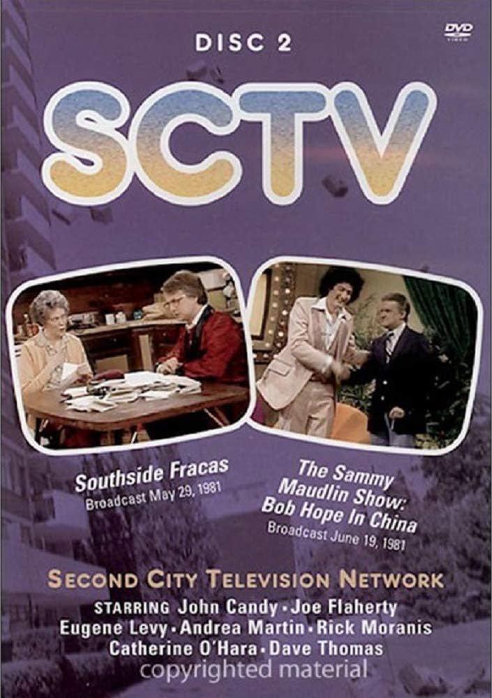 Cover of SCTV Disc 2 - Southside Fracas & The Sammy Maudlin Show