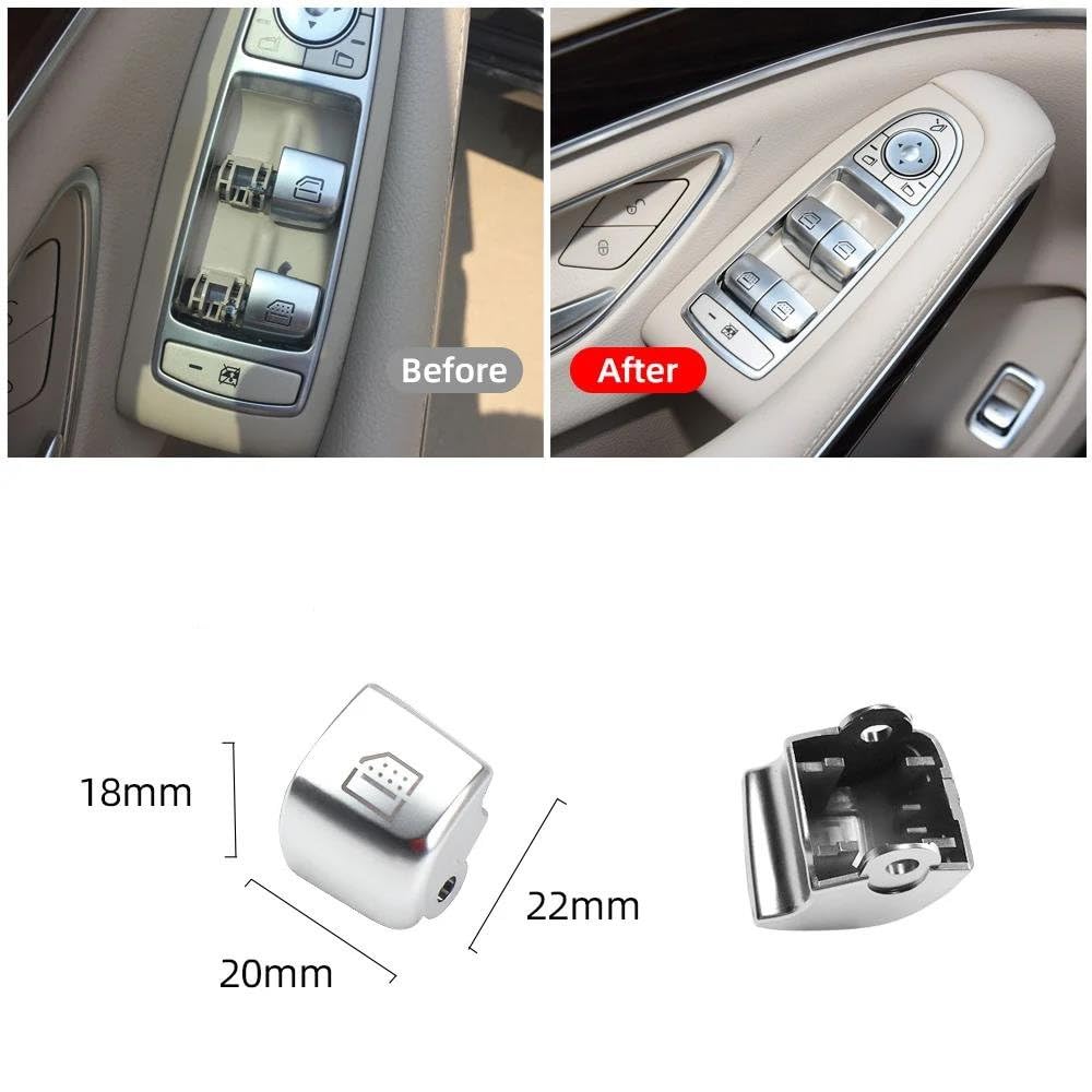 Pulsantiera Alzacristalli Interruttore Di Controllo Dell'ascensore Della Finestra Dell'auto Per Benz Per ML Per GL Classe R Per W164 Per W251 2518300590 2518300290 2518300090 Pulsante Alzacristalli