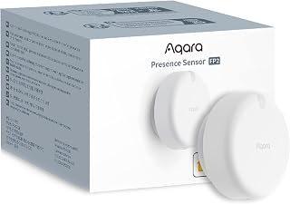 Aqara FP2 Presence Sensor: mmWave Radar for Multi-Zone Motion, Fall Detection, Sleep Monitoring - HomeKit, Alexa, Google Home Compatible
