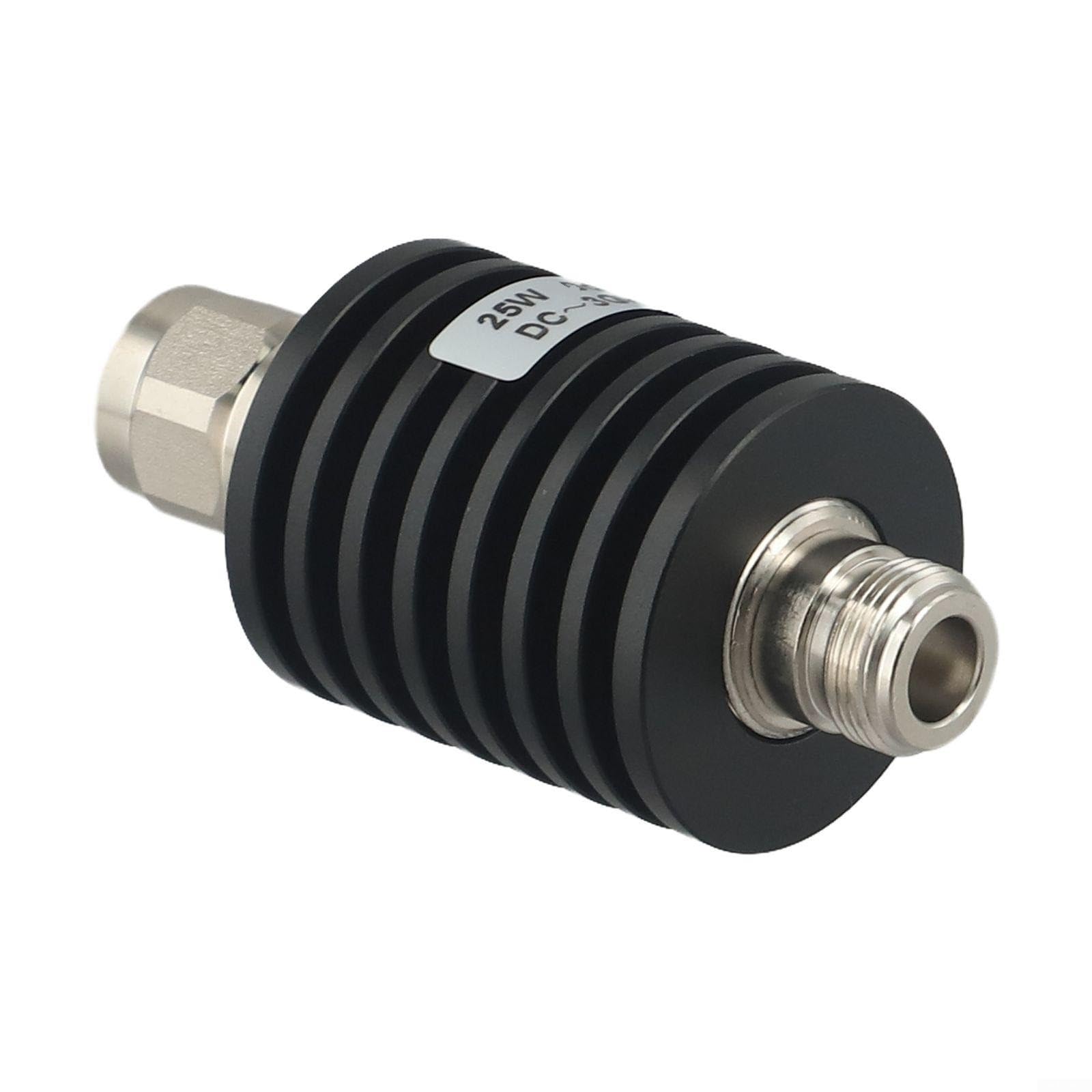 Atenuador tipo N de 25 W, 50 ohmios DC-3GHz 5dB fijo, para medición de prueba RF