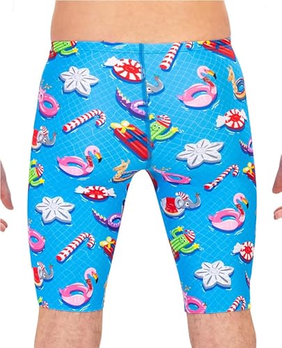 Dolfin Uglies Men's Jammer Swimsuit Winter Wonderswim Print (Sz 30) #TOP1