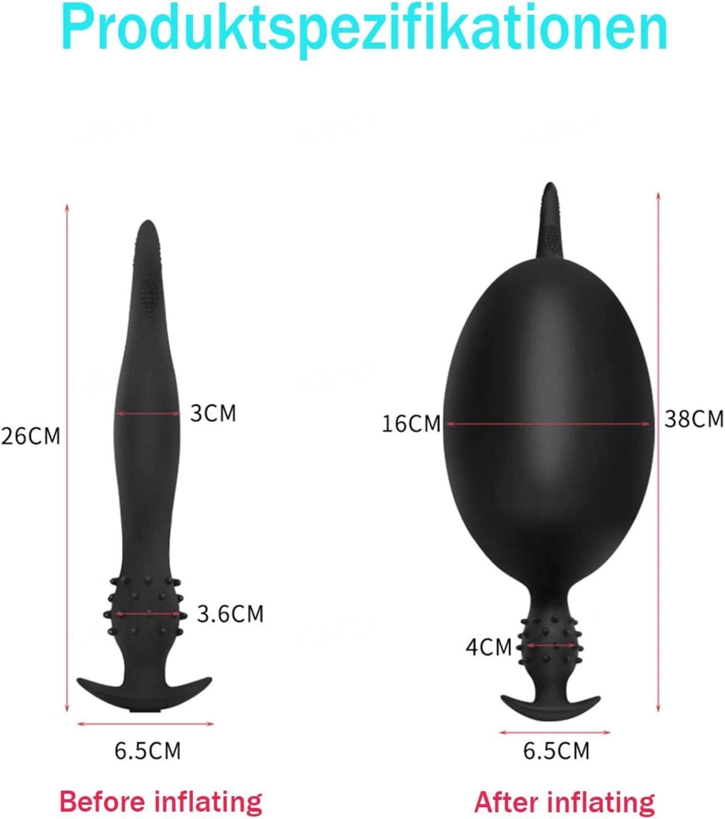 Silicone Gonfiabile Facile da Pulire Pratico e Facile da trasportare