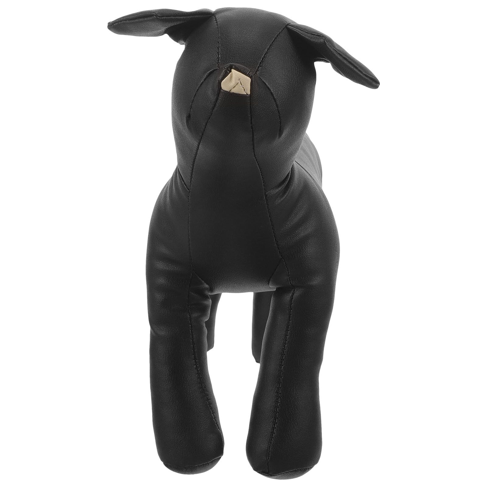 Ropa de mascota reluciente en maniquí de perro de PU para escaparates
