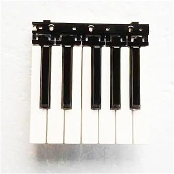 White Black Keys Keyboard Parts, Compatible For Yamaha