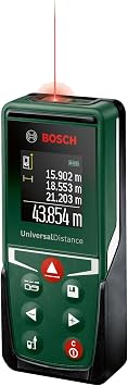 Bosch PLR 40 C laser distance meter (precise measurement of distance up to 40 m, Bluetooth connection, measurement functions)