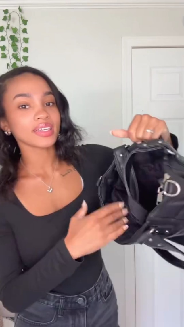 Bolso Hobo grande para mujer con asa y correa ajustable miniatura 7