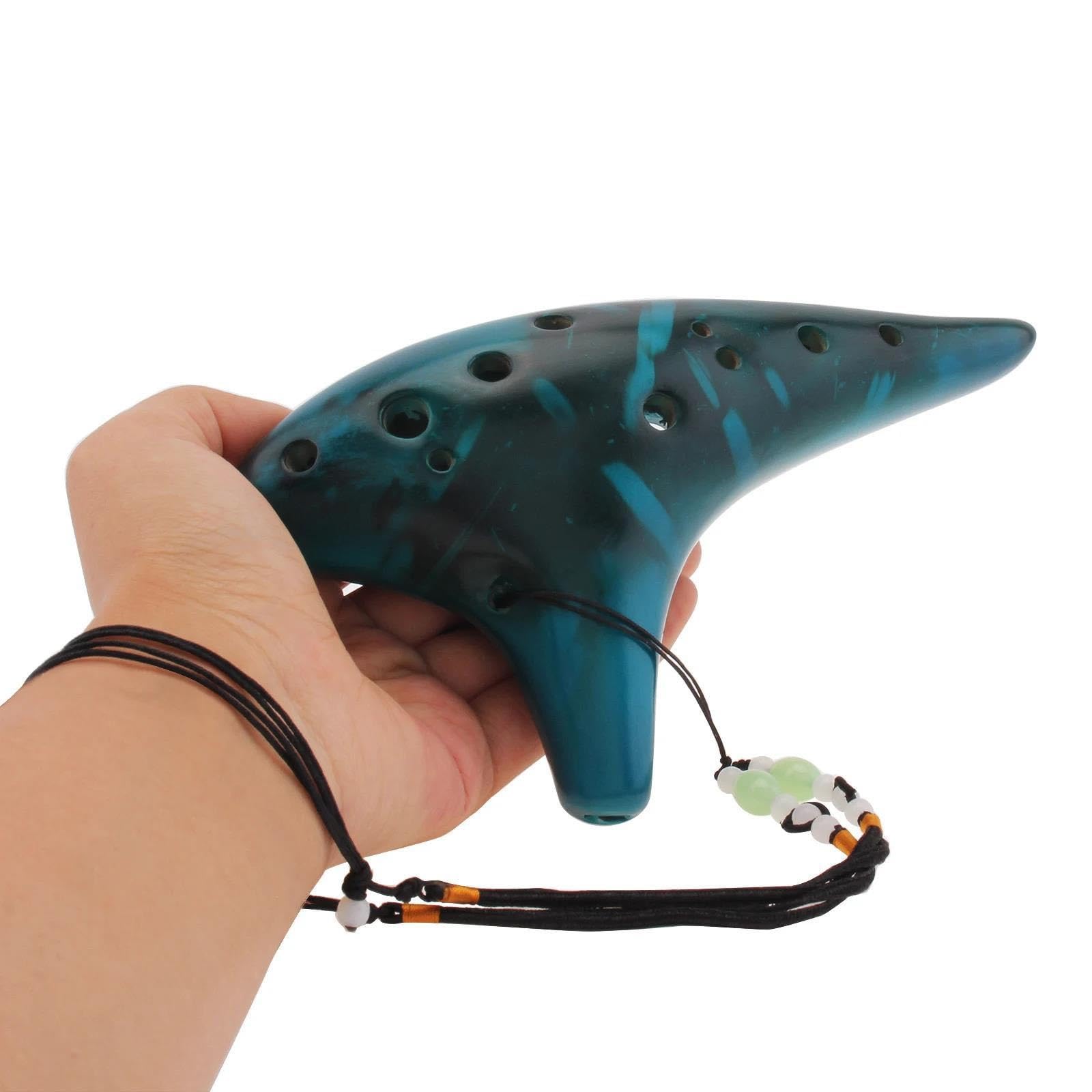 Alto Ocarina 12-otworowa ceramiczna okaryna Alto ToneC