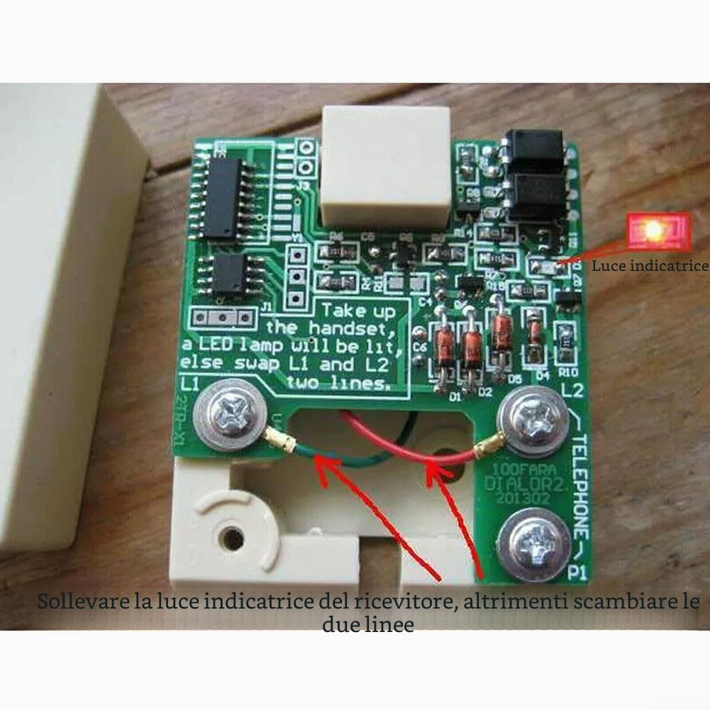 Nuova versione Pulse a Dual Tone Multi-Frequency DTMF Converter Modulo Migliorato Adattatore di Segnale Telefonico Migliorato Pulse to DTMF Modulo Convertitore con Funzione di Ricomposizione