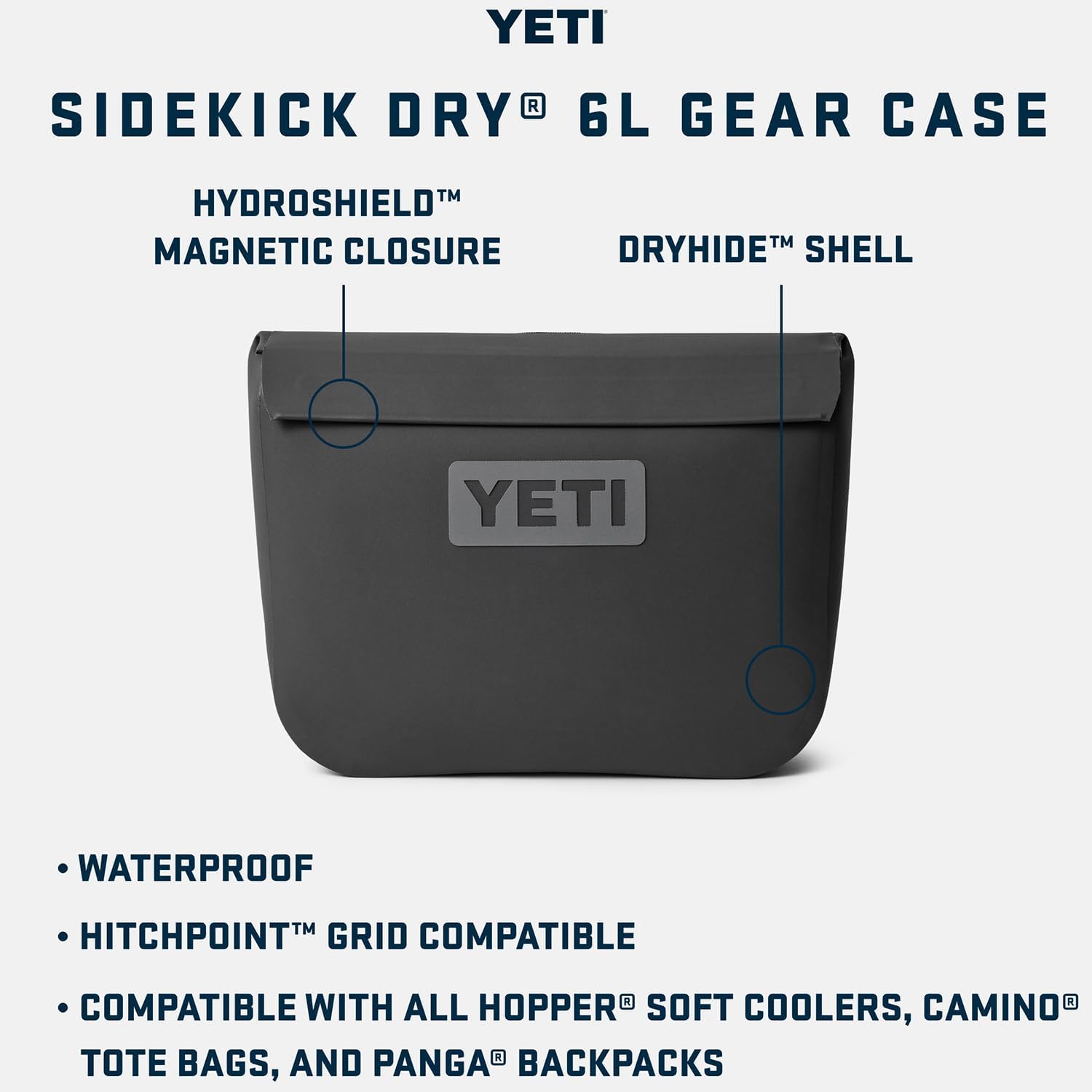 YETI Sidekick Dry 6L Gear Case, Cape Taupe image 2