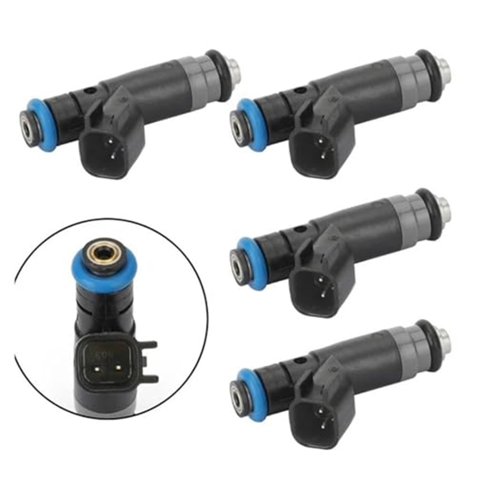 Buse d'injecteur d'essence de Carburant 4 pièces 04891573AB 812-12142, for Chrysler, for Sebring, for Pt, for Cruiser 2004-2010 injecteur de Carburant