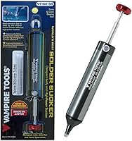 VAMPLIER SS-03 Premium Solder Sucker | Made in Japan Heavy Duty Desoldering Pump with High Vacuum Suction