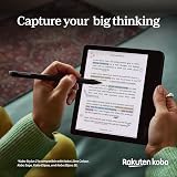 Kobo Stylus 2 | Black | Mark Up, Write Notes and Make Highlights | Rechargeable via USB-C | Compatible with 7" Libra Colour eReader - 4