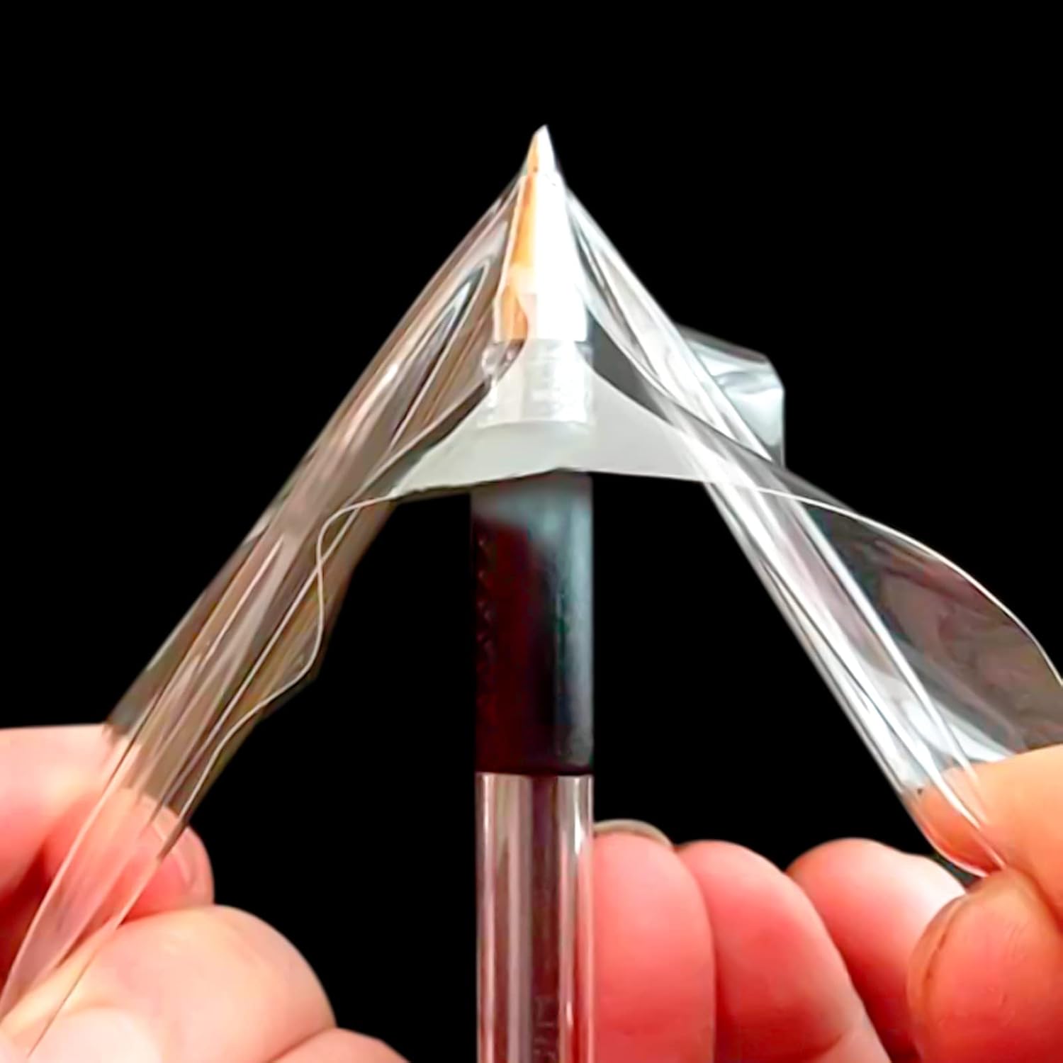 Diagram showing layers of TPU Screen Protector