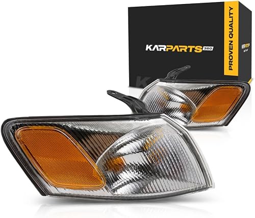 Miniatura 10 de Para Toyota Camry 1997 1998 1999 Conjunto de luz de giro/luz de esquina lado del conductor Delantero Esquina de guardabarros CAPA Reemplazo