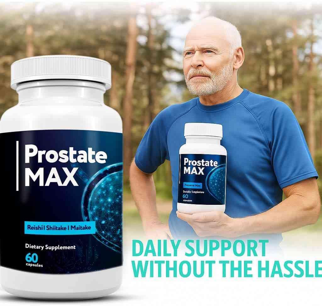 ProstateMax Prostate Health Supplements for Men, Bladder & Urinary Support with Saw Palmetto Extract, Supports Healthy Prostate Function - 60 Capsules - Image 3
