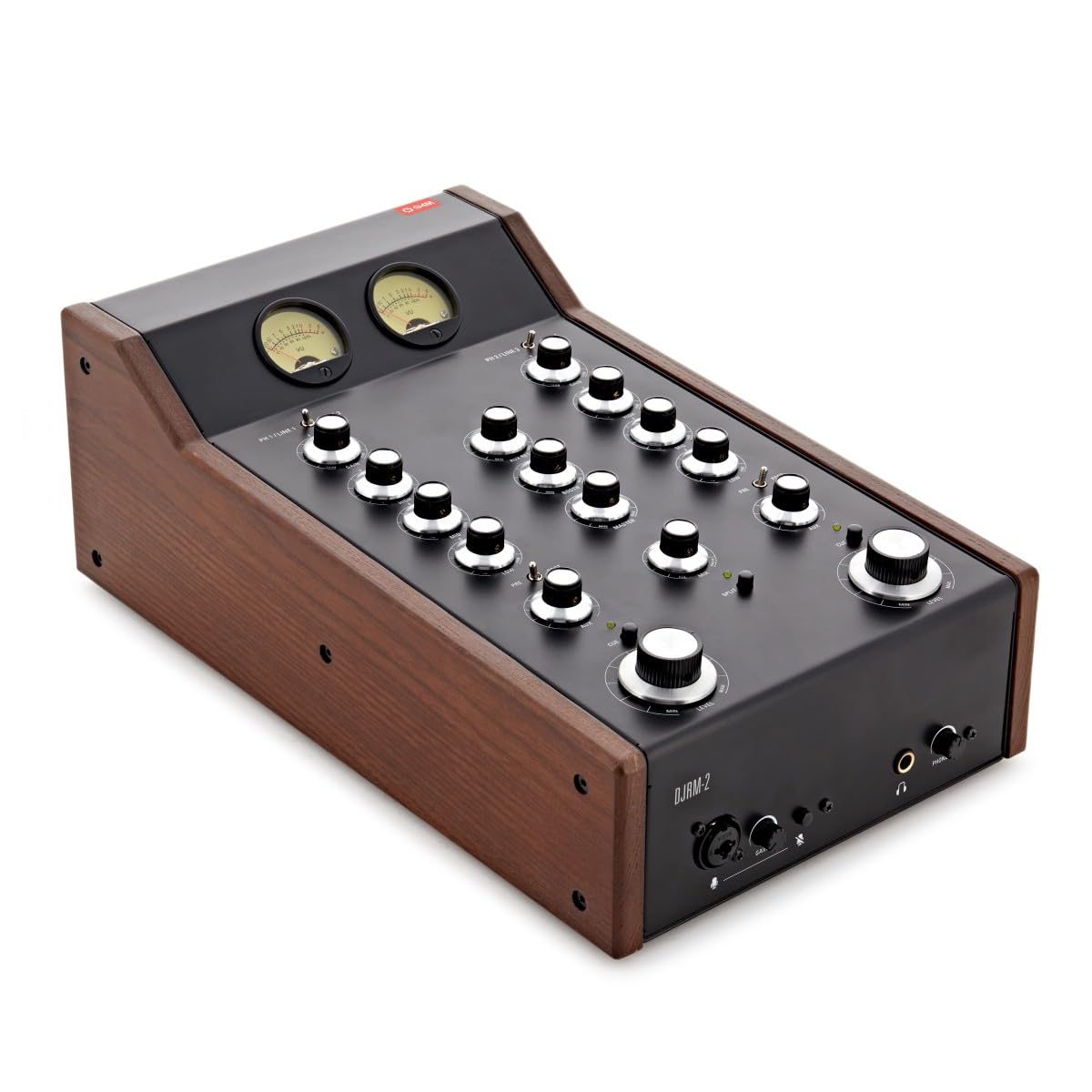 G4M 2-Kanal-DJ-Rotationsmischpult | Reiner analoger Signalweg für warmen, natürlichen Klang, glatte Rotationsfader für präzise, hochwertige Steuerung