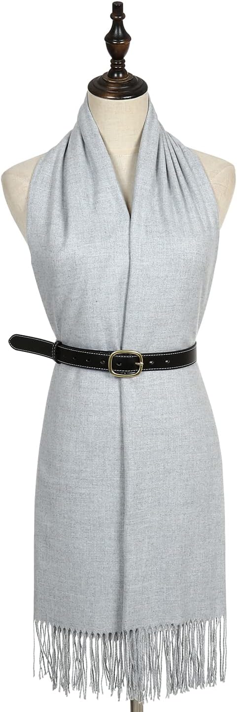 RIIQIICHY Women's Scarf Pashmina Shawls and Wraps for Evening Dress Bridesmaid Wedding Bridal Winter Warm Long Large Scarves - Image 3