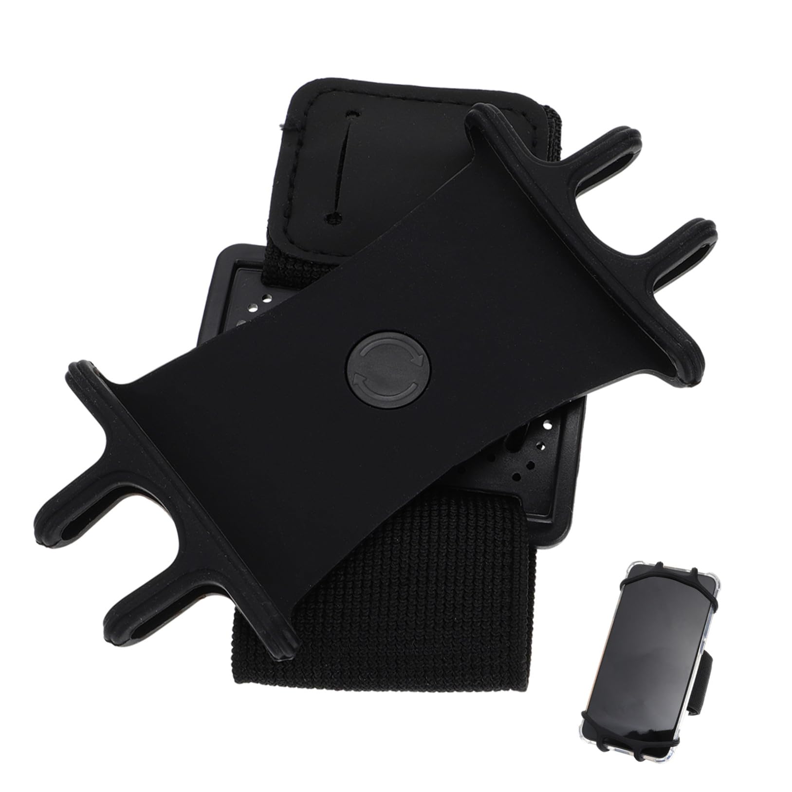 Didiseaon 16 Pezzi Fascia Braccio per Smartphone con Rotazione per Telefono Outdoor e Fitness Facile Trasportare per e Attività Sportive
