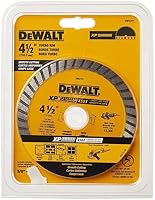 Vista 6 de DEWALT Hoja de diamante, corte seco o húmedo, borde continuo, eje de 7/8 pulgadas, 4-1/2 pulgadas (DW4701)