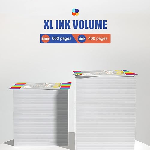 Miniatura 3 de INKCLOUD Cartuchos de tinta compatibles de repuesto para Canon PG-240XL CL-241XL 240 XL 241 XL para Canon MG3620 MG3600 MG3220 MG3222 MG2120 TS5120