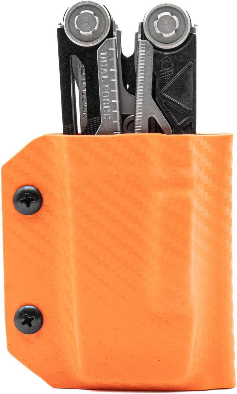 クリップ&キャリー Kydex マルチツールシース Gerber Dual Force用 ~ 米国製 (マルチツールは含まれていません) マルチツールホルダーホルスター