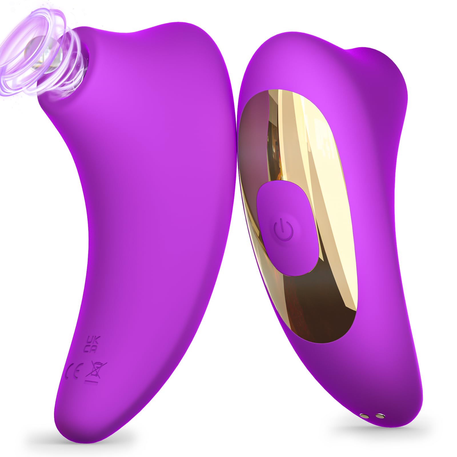 Vibromasseurs, Femme Clitoridien Puissant Suceur va et vient,Femme Sextoýs Couple Plaîsir Femme avec 9 * 9 modes de réglage Gode femme Sex Toýs Femme avec Imperméable à l’eau, rechargeable