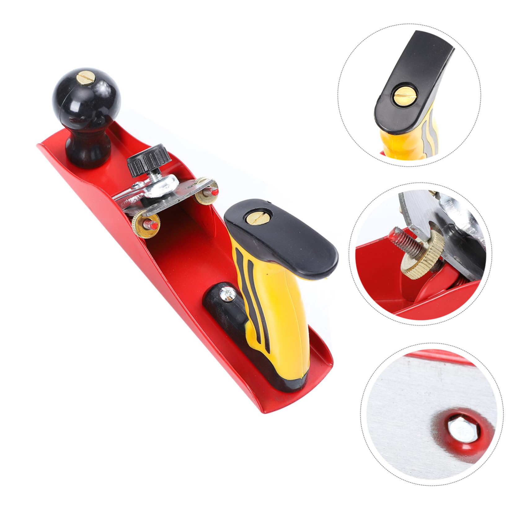 WOONEKY Spokeshave Do Drewna z Metalowym Ostrzem Narzędzie Ręczne Do Obróbki Drewna Dla Entuzjastów Majsterkowania z Materiałem Odpornym Zużycie