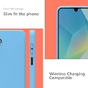 YATWIN Silicone Back Case for Samsung Galaxy A16, Soft-Touch Phone Back Cover for Samsung Galaxy A16 - Sky Blue gallery image
