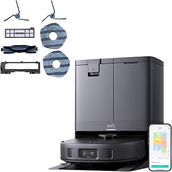 eufy X10 Pro Omni Robot Vacuum + Replacement Parts Kit