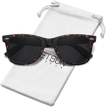 MEETSUN Polarized Sunglasses for Women Men Classic Retro Square Frame Driving Sun Glasses UV Protection