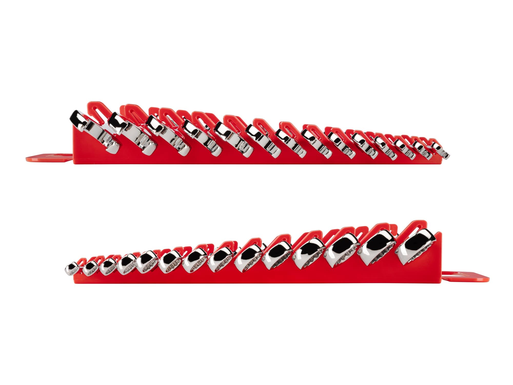 TEKTON Combination Wrench Set with Holder, 14-Piece (6-19 mm) | WCB92201