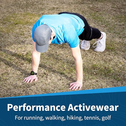 Image of TrailHeads Race Day Men's Running Hat - Lightweight, Quick Dry Mesh Cap with Reflective Accents & Sweatband - Performance Cap