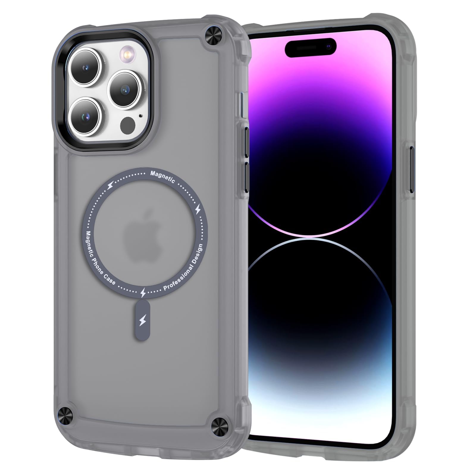 Amazon.co.jp: Kuoyida iPhone13 Pro 用ケース 磁気センサー