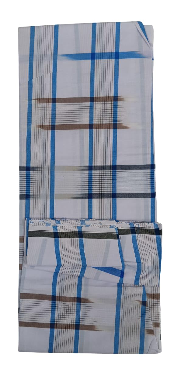 k.s.m.b.&co a chand A Chand Men's Cotton Lungi 2.10mtr (Multi Color as per Photo) Model PLMLH856-picture-45