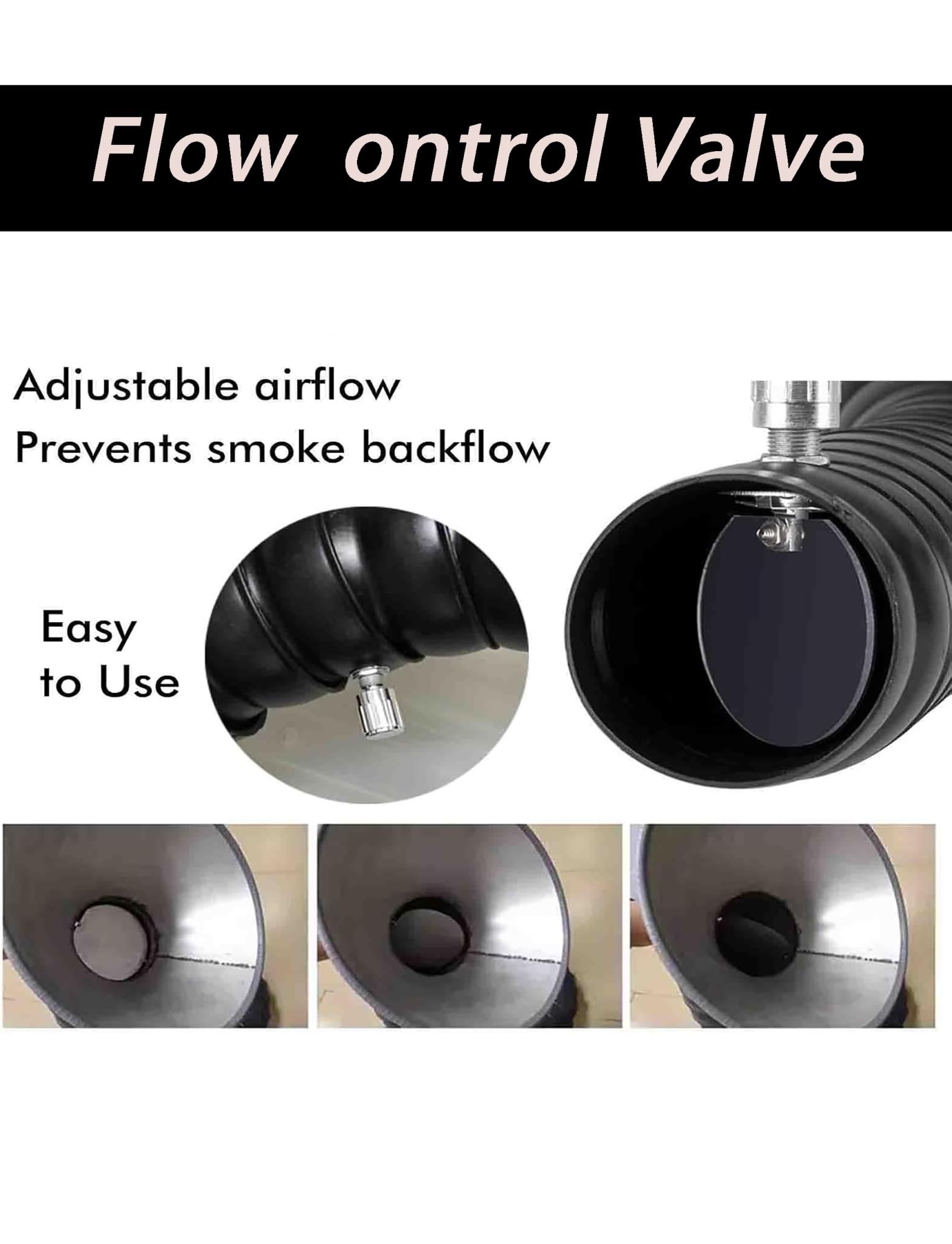 Brazo extractor de humos articulado, colector de conducto flexible para extracción de humos de soldadura, manguera ajustable para ventilación de taller
