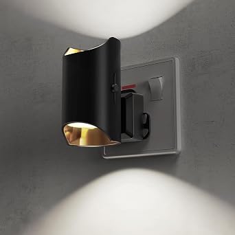 LOHAS-LED Night Light Plug in Wall, Dusk to Dawn Sensor, 6000K Cool White