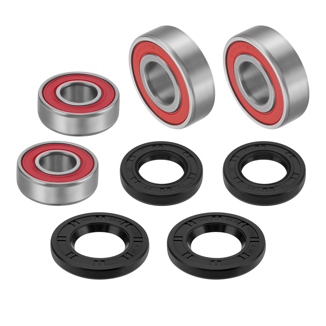 Jeux de roulements et joints de roue avant (les deux côtés) Convient pour Polaris Outlaw 450 500 550 MXR IRS S 2007-2011 Predator 500 2003-2007