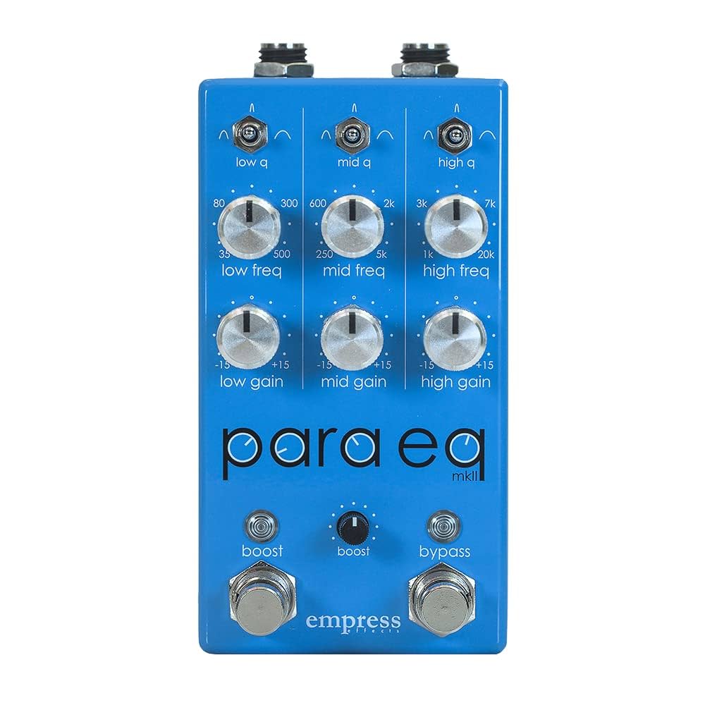 ギター Empress ParaEq Empress Effects Pedal Paraeq Mkii (Mkii) : Amazon.com.br