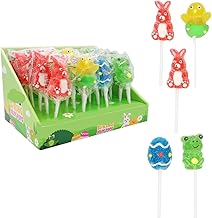 Spring Jelly Pops 24 x 23g Full Box - Easter Jelly Lollipops
