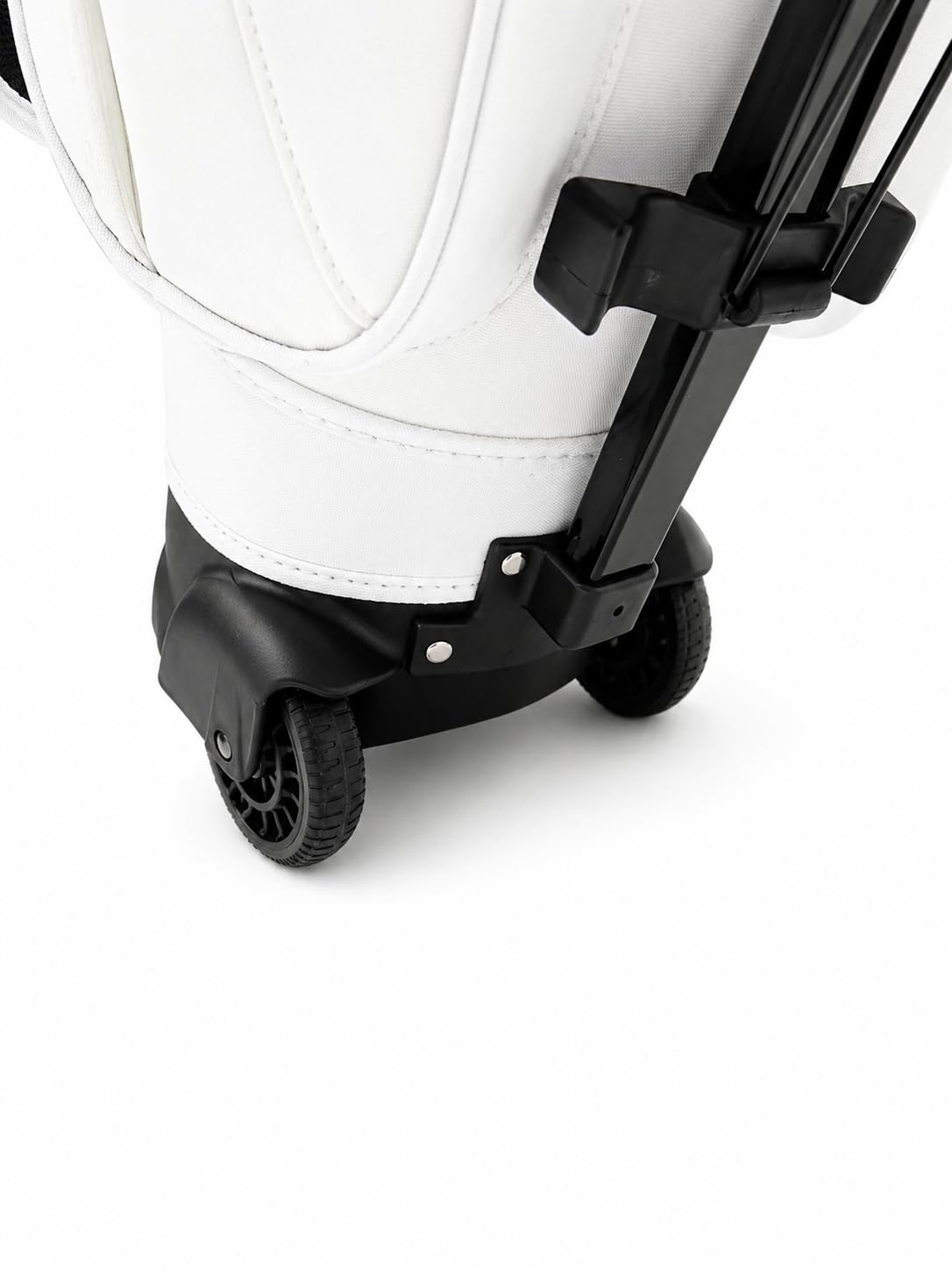 Golf Hybrid Tasche mit integriertem Trolley (Weiß)