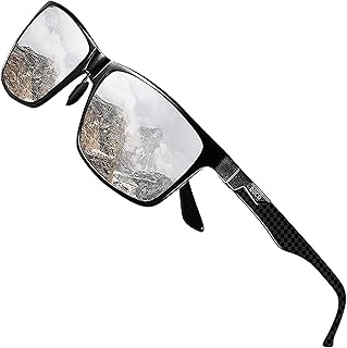 Luxury Carbon Temple Polarized Sunglasses