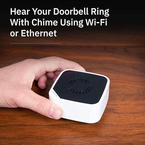 Miniatura 5 de abode Timbre de video inalámbrico y timbre  Cámara HD conectada Wi-Fi todo en uno resistente a la intemperie con timbre de botón pulsador, vista de