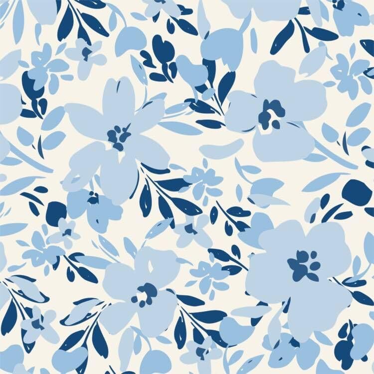 Papier peint floral bohème pour relooker une armoire ou les murs d'une chambre d'enfant