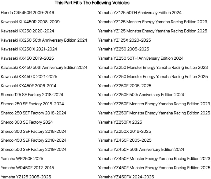 Tusk KYB Dual Chamber Fork Cap Wrench - Fits: Kawasaki KLX450R 2008-2009
