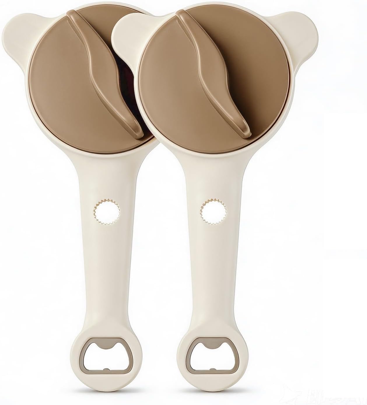 2PCS TXYYilufafafa Adjustable Jar Opener, Multifunctional Bottle Lid Gripper, Manual Effortless Can Opener for Seniors, Arthritis Hands, Fits Most Sizes Kitchen Gadgets