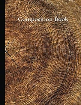 Composition Book : Notebook to Write :Heartwood Pattern Wide Ruled 8. 5x11 Inchs 120 Pages for Boy , Girl, Student ,teacher,office