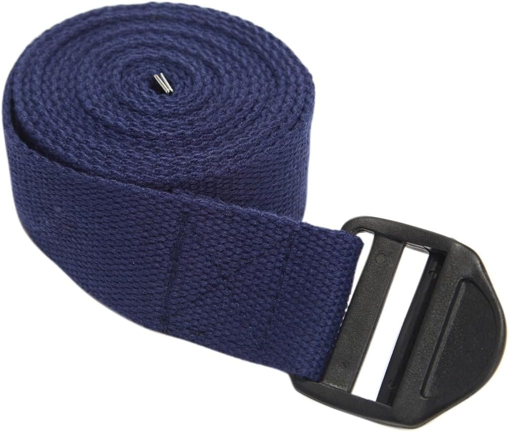 Everyday Yoga Super Strong Strap, Quiet Cinch Buckle, Stretching & Physical Therapy Fitness, Improve Flexibility
