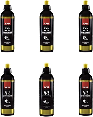 Miniatura 12 de RUPES Compuesto de pulido de corte grueso D-A de alto rendimiento de 8.5 fl oz para detallar y eliminar arañazos de automóviles (paquete de 1)