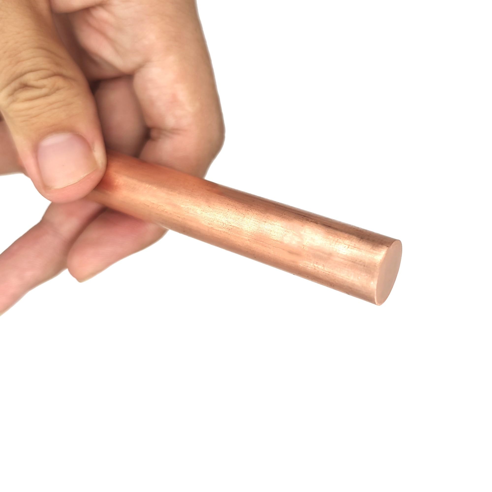 di rame solido, Barre tonde in lega di rame e tellurio C14500 da 2 mm a 45 mm for molle di contatto e telai di piombo fai da te(100mm x 50mm)