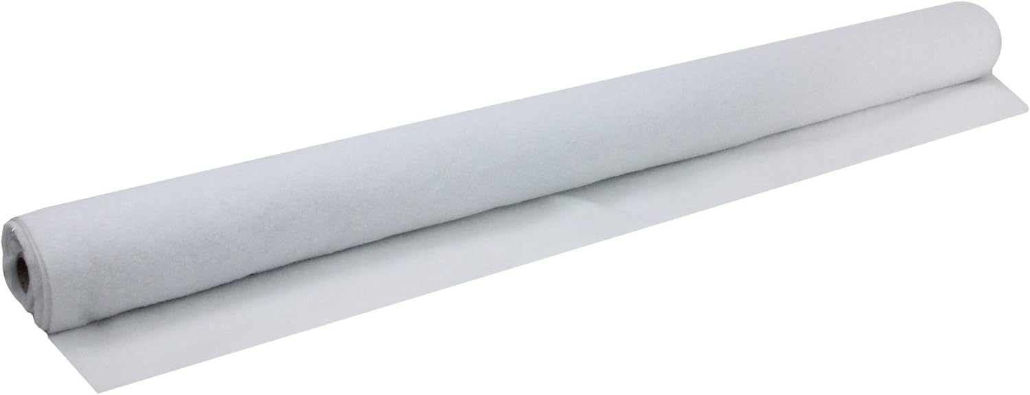 Northlight 8' x 3' White Artificial Winter Powder Snow Christmas Blanket